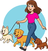Krystal's Cozy Pet Sitting Logo